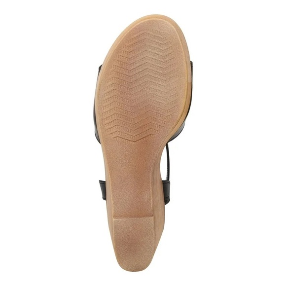 Steve Madden Womens Wedge Sandals Black 9.5 - Picture 4 of 5
